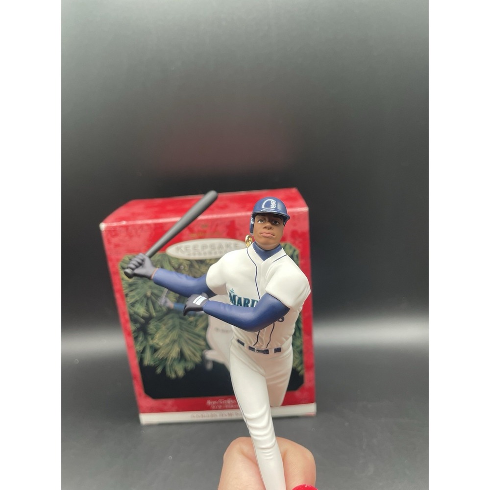 Vintage Hallmark Keepsake Ornament Ken Griffey Jr. At The Ballpark 1999 - Picture 3 of 6